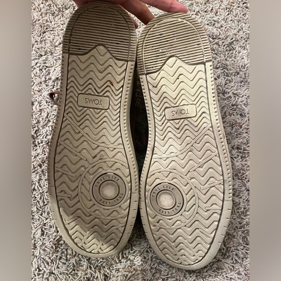 TOMS Tan Leather TRVL Lite Lace Shoes Sz 10.5 - Picture 7 of 13